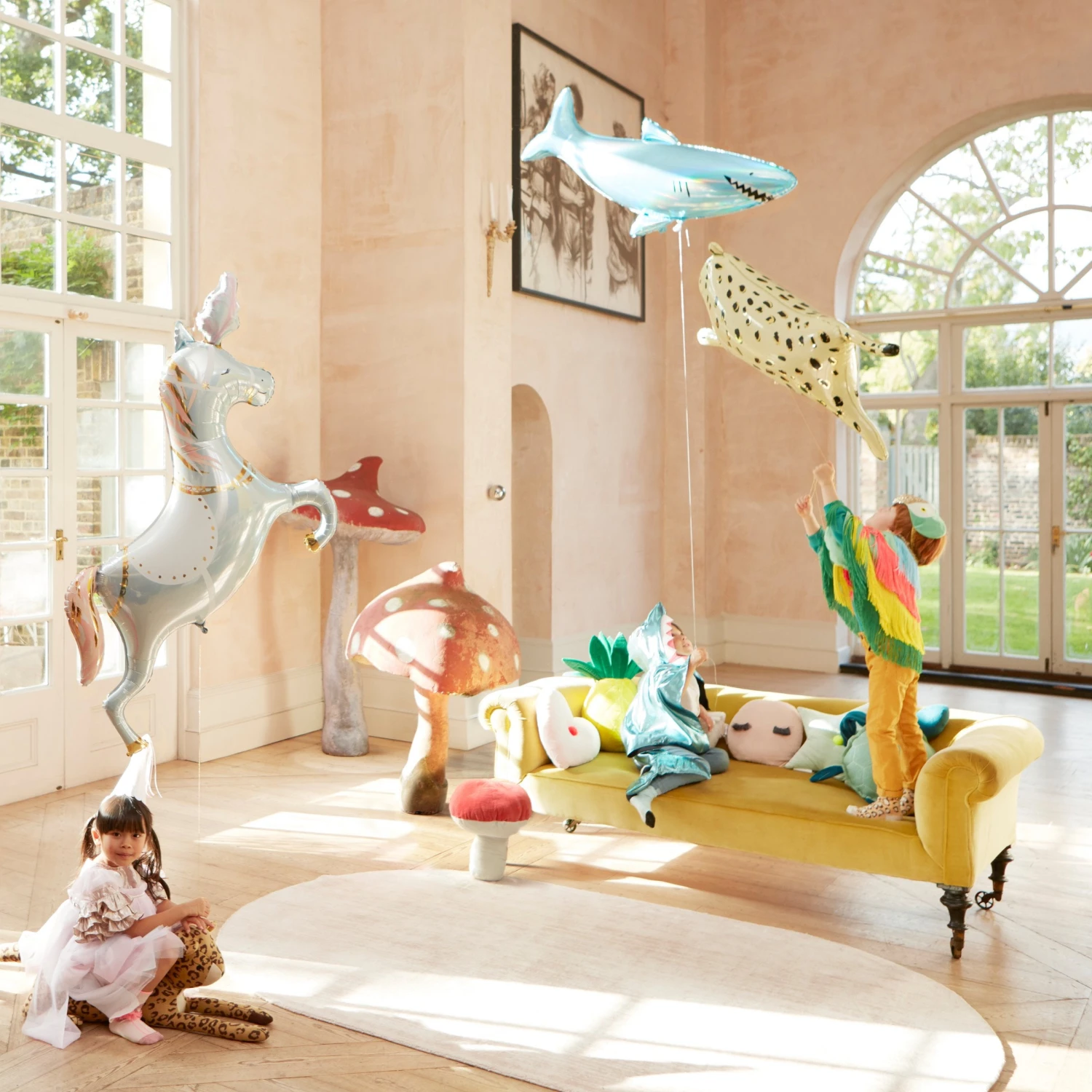 Meri-Meri Safari Cheetah Foil Balloon 4 Meri-Meri Safari Cheetah Foil Balloon - Image 4