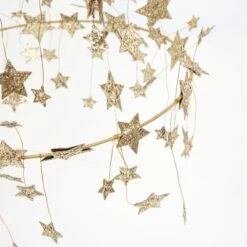 Meri-Meri Gold Sparkle Star Chandelier -Meri Meri media 0238c7b3 1a77 41f4 83d2 22c9f620b429
