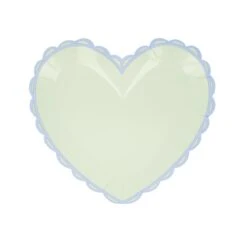 Meri-Meri Pastel Heart Small Plates (x 8) -Meri Meri media 02b497f5 a283 4bb1 bfaf 0e1dcd846161