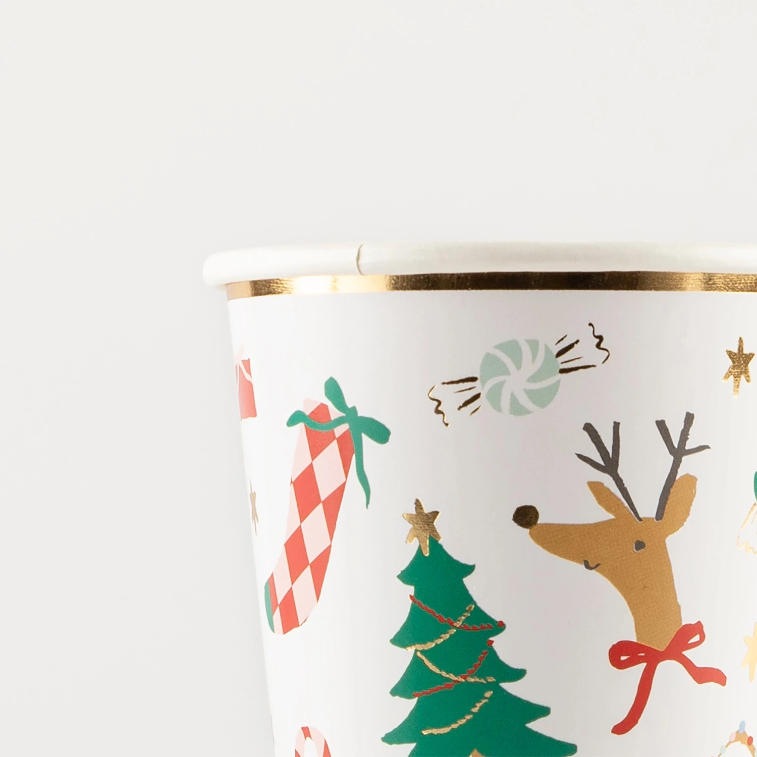 Meri-Meri Jolly Christmas Cups (x 8) 3 Meri-Meri Jolly Christmas Cups (x 8) - Image 3