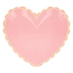 Meri-Meri Pastel Heart Large Plates (x 8) -Meri Meri media 063868f9 b5bc 48f1 9fb2 4d587e7a3902