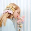 Meri-Meri Gingham Hair Bows (x 6)