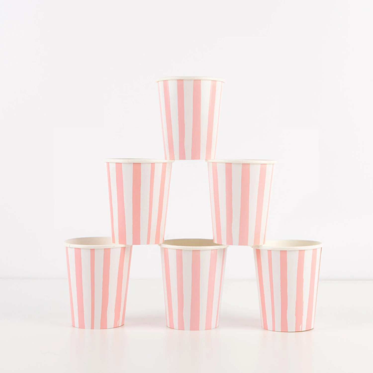 Meri-Meri Pink Stripe Cups (x 8) 1 Meri-Meri Pink Stripe Cups (x 8)