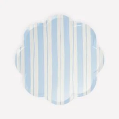 Meri-Meri Ticking Stripe Side Plates (x 8) -Meri Meri media 08ecdc88 569f 453f abd9 c3bfbe3c2187