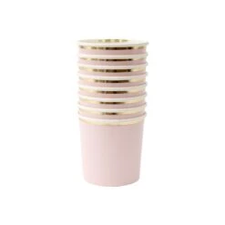 Meri-Meri Dusky Pink Tumbler Cups (x 8) -Meri Meri media 0969ba1a 5e14 40b6 b141 78def32ef81d