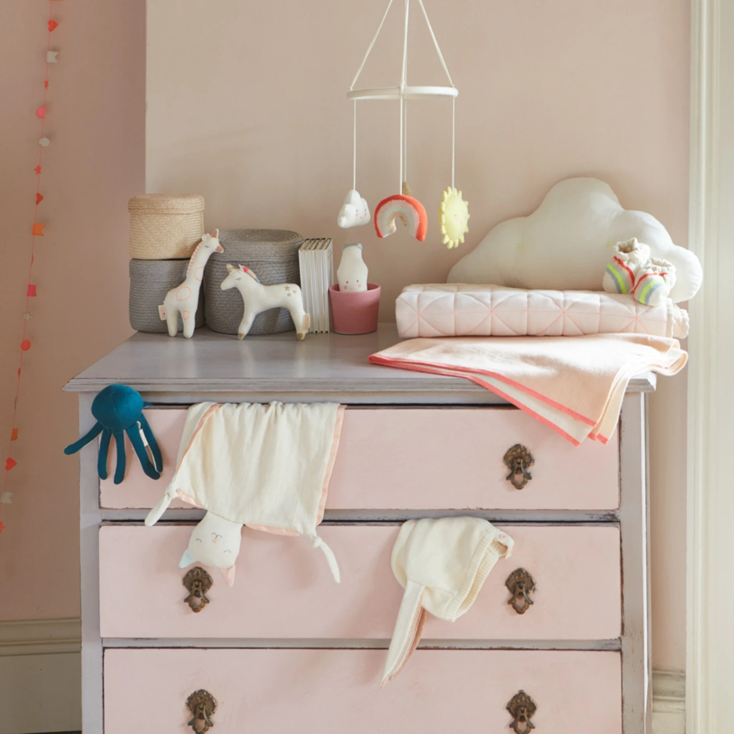 Meri-Meri Rainbow Baby Booties 6 Meri-Meri Rainbow Baby Booties - Image 6