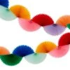 Meri-Meri Rainbow Honeycomb Fan Garland