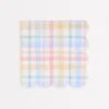 Meri-Meri Plaid Pattern Large Napkins (x 16)