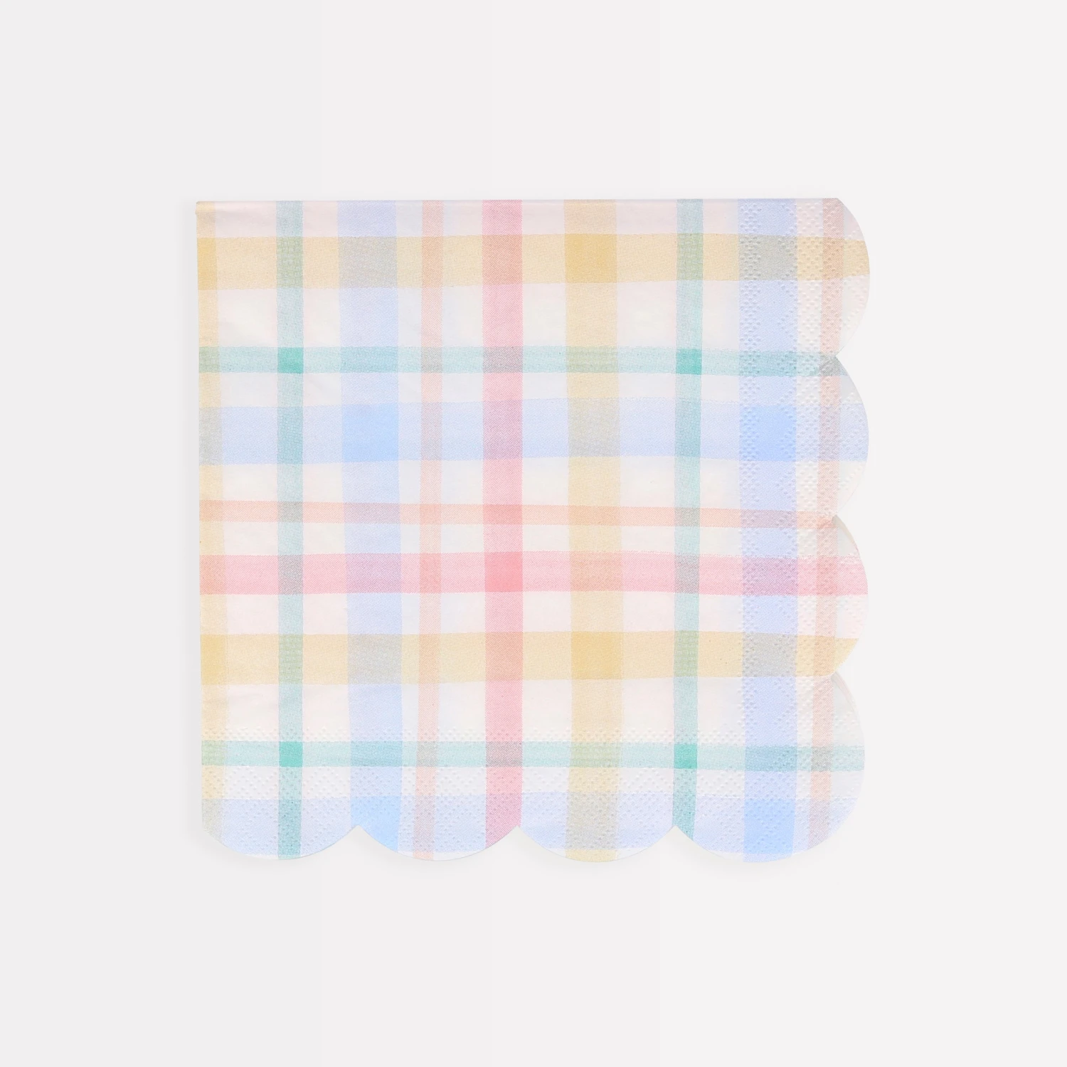 Meri-Meri Plaid Pattern Large Napkins (x 16) 1 Meri-Meri Plaid Pattern Large Napkins (x 16)