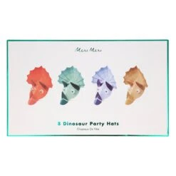 Meri-Meri Dinosaur Kingdom Party Hats (x 8) -Meri Meri media 155c9972 f4a3 47cf 9258 3dd1603b8602