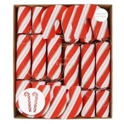 Meri-Meri Candy Cane Shape Crackers (x 6)