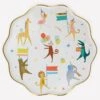 Meri-Meri Animal Parade Dinner Plates (x 8)
