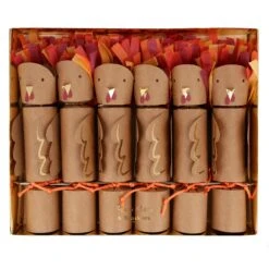 Meri-Meri Turkey Medium Crackers (x 6)