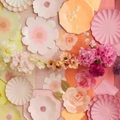 Meri-Meri Large Multicolor Compostable Plates (x 8) -Meri Meri media 1ddb7ff0 b4ef 4108 9151 2ac5b62c7b12