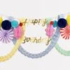 Meri-Meri Happy Birthday Honeycomb Garland