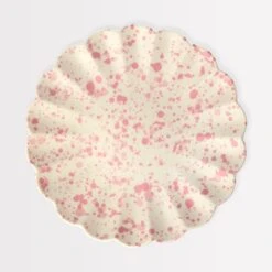 Meri-Meri Large Speckled Reusable Bamboo Plates (x 6) -Meri Meri media 202dd015 56aa 485a a843 e56e2fac44c4