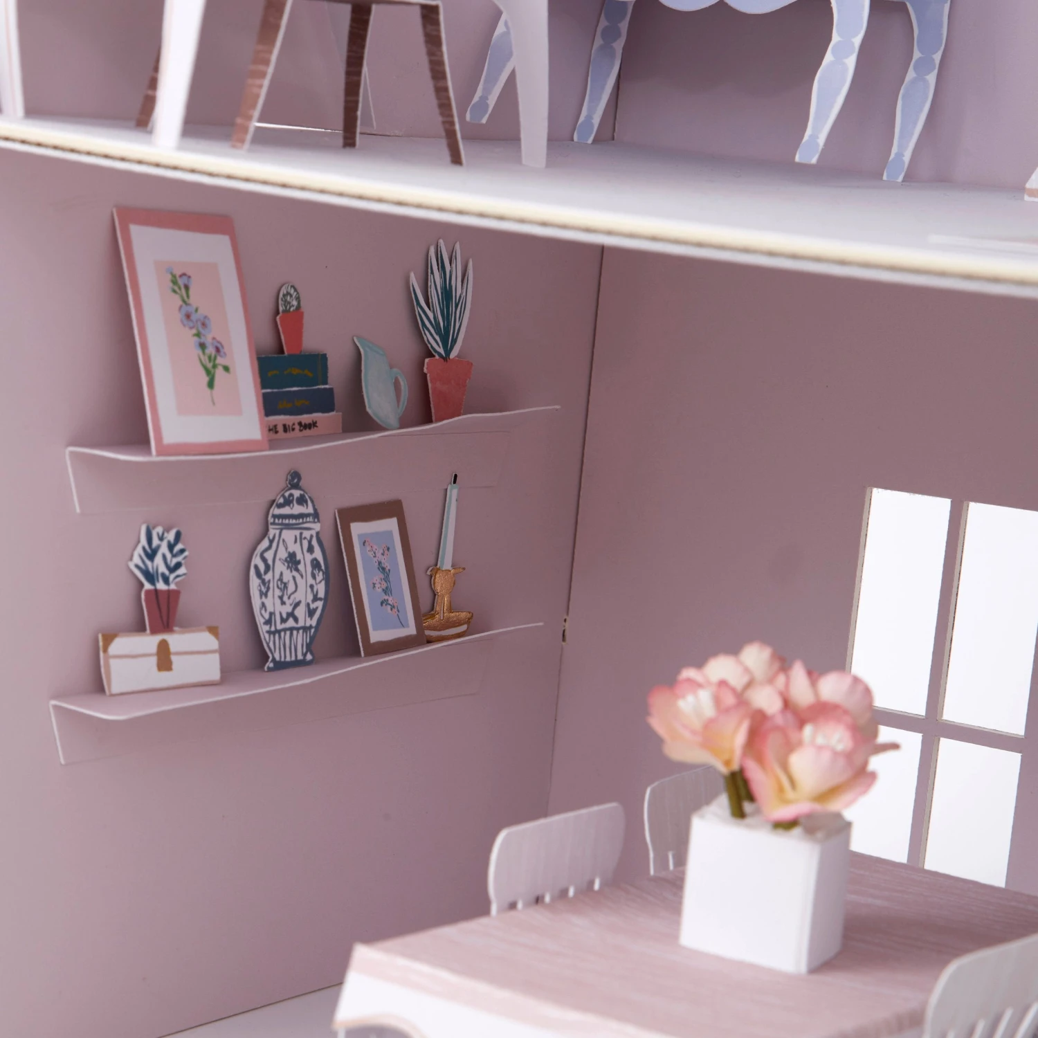 Meri-Meri Mini Paper Dolls House 3 Meri-Meri Mini Paper Dolls House - Image 3