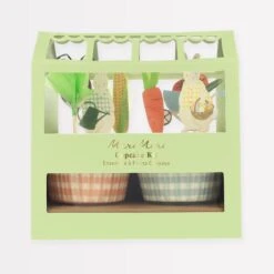 Meri-Meri Bunny Greenhouse Cupcake Kit (x 24 Toppers)