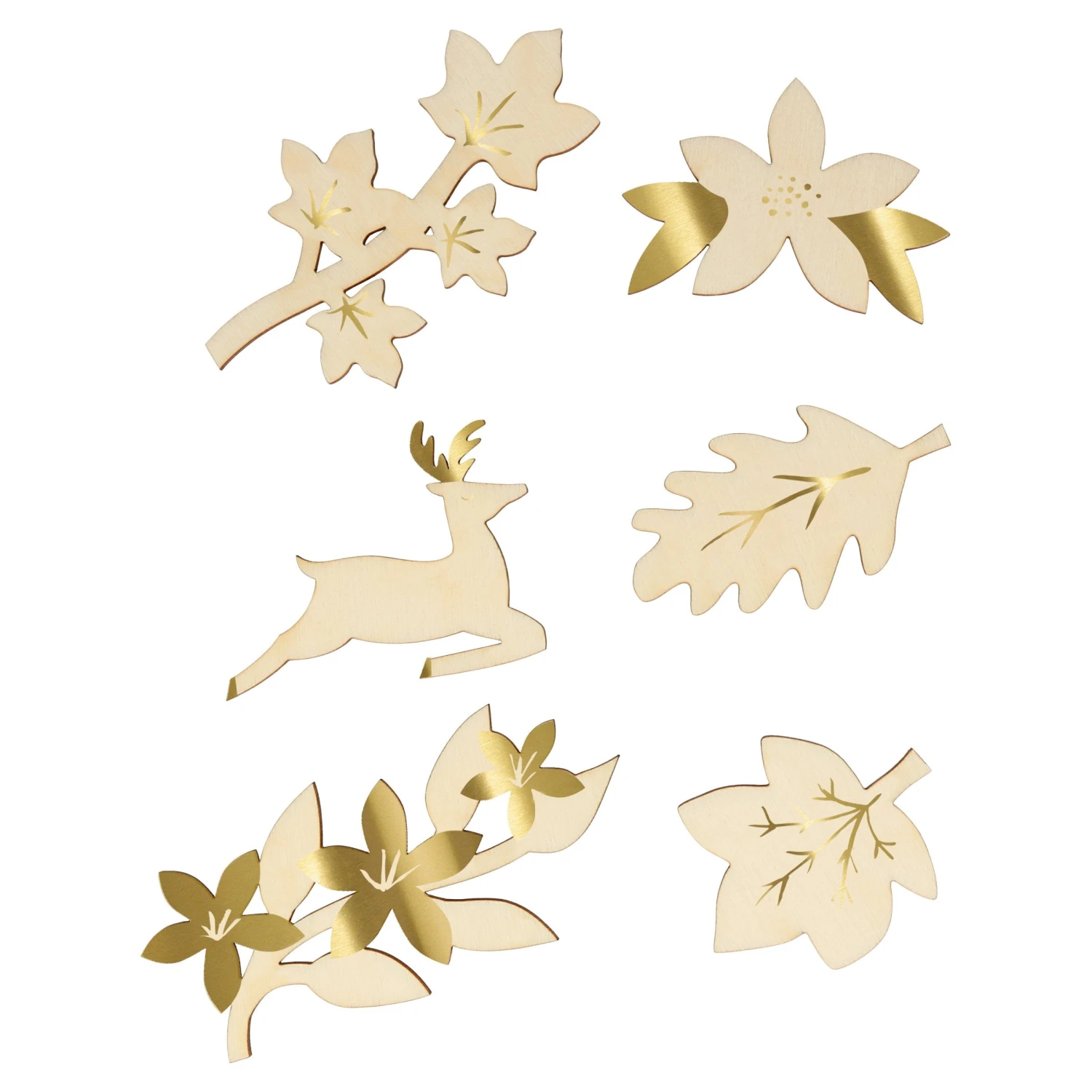 Meri-Meri Hazel Gardiner Large Flower Crackers (x 6) 2 Meri-Meri Hazel Gardiner Large Flower Crackers (x 6) - Image 2