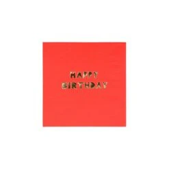 Meri-Meri Happy Birthday Small Napkins (x 16) -Meri Meri media 22cee9d9 b068 47b6 be55 735bb7ba4a99