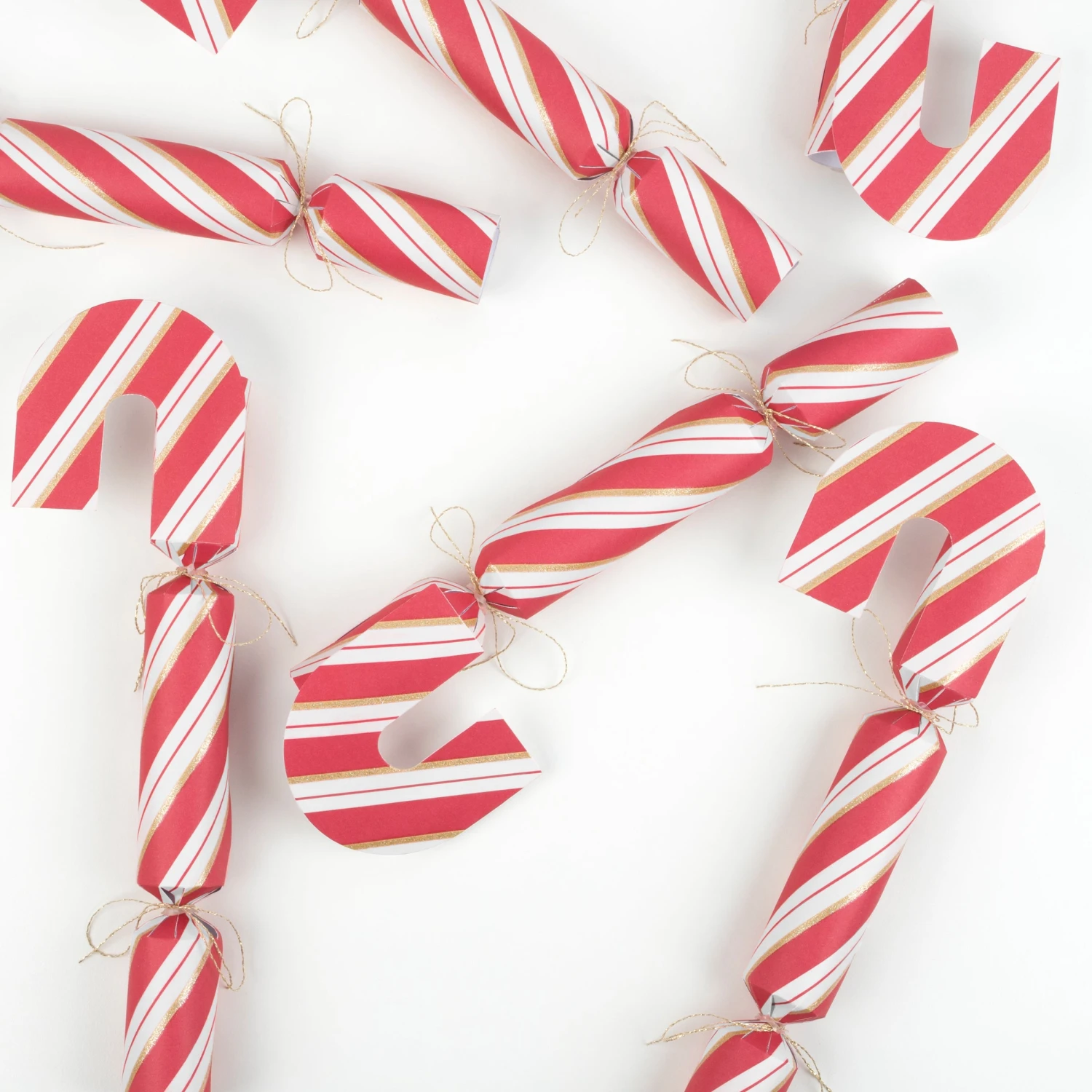 Meri-Meri Candy Cane Shape Crackers (x 6) 5 Meri-Meri Candy Cane Shape Crackers (x 6) - Image 5