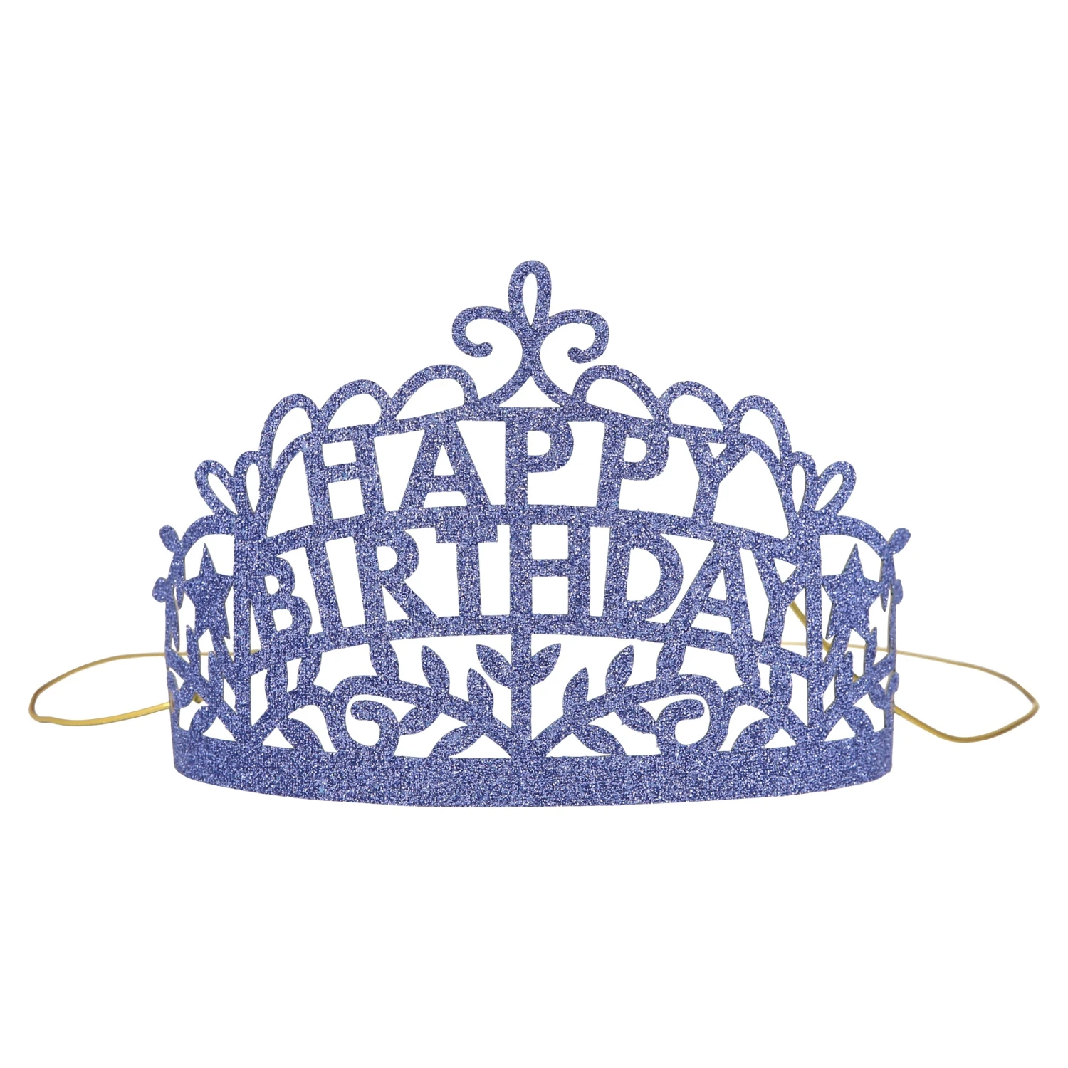 Meri-Meri Happy Birthday Party Tiaras (x 8) 8 Meri-Meri Happy Birthday Party Tiaras (x 8) - Image 8