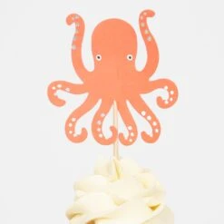 Meri-Meri Octopus & Shark Cupcake Kit (x 24 Toppers) -Meri Meri media 2657bf94 e2b0 4f45 bf37 f7dac402051a