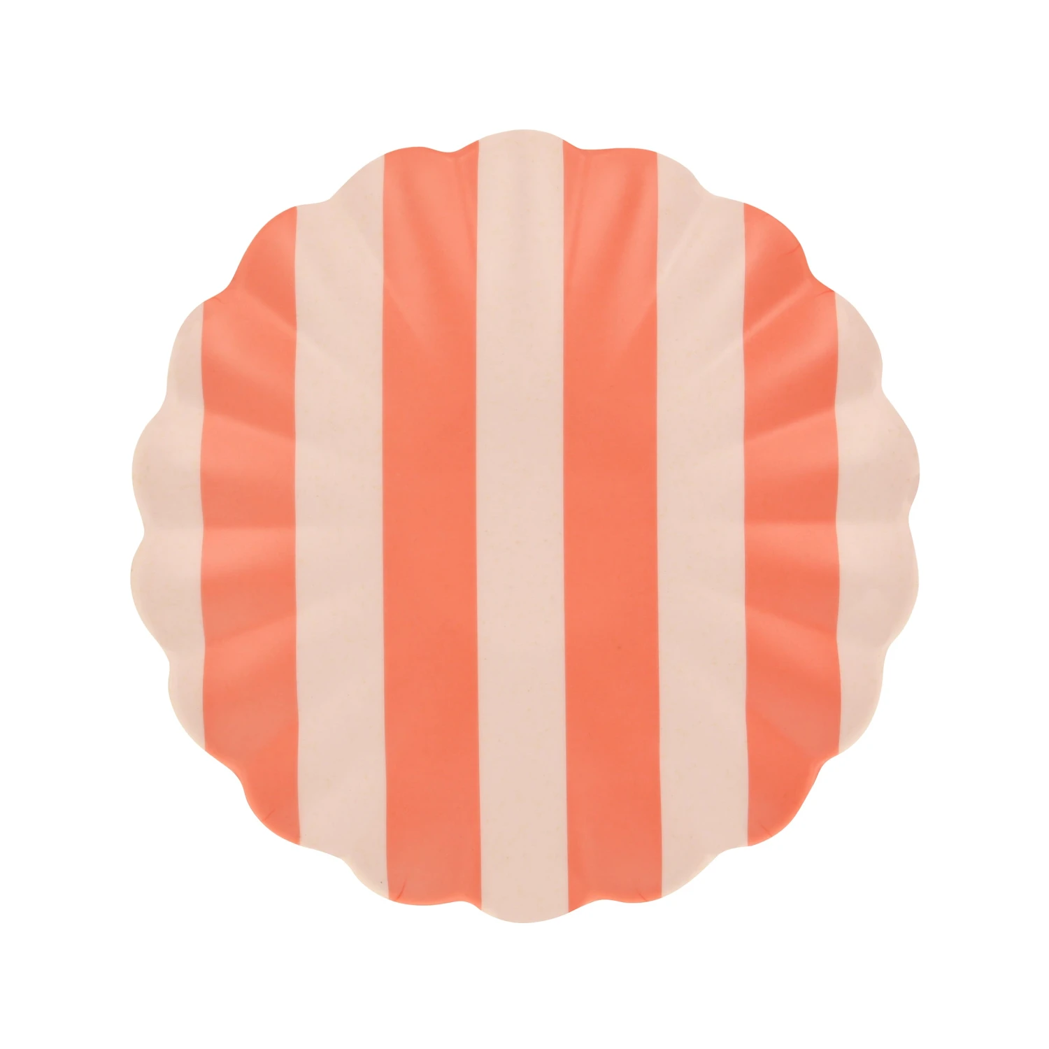 Meri-Meri Stripy Reusable Bamboo Small Plates (x 6) 4 Meri-Meri Stripy Reusable Bamboo Small Plates (x 6) - Image 4