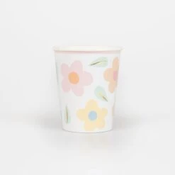 Meri-Meri Happy Flowers Cups (x 8)