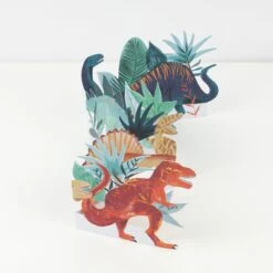Meri-Meri Dinosaurs Birthday Card