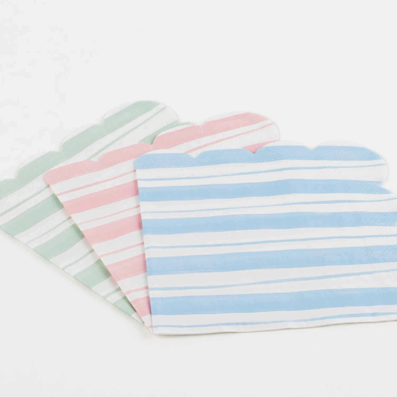 Meri-Meri Ticking Stripe Small Napkins (x 16) 2 Meri-Meri Ticking Stripe Small Napkins (x 16) - Image 2
