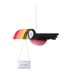 Meri-Meri Flying Toucan Honeycomb Birthday Card