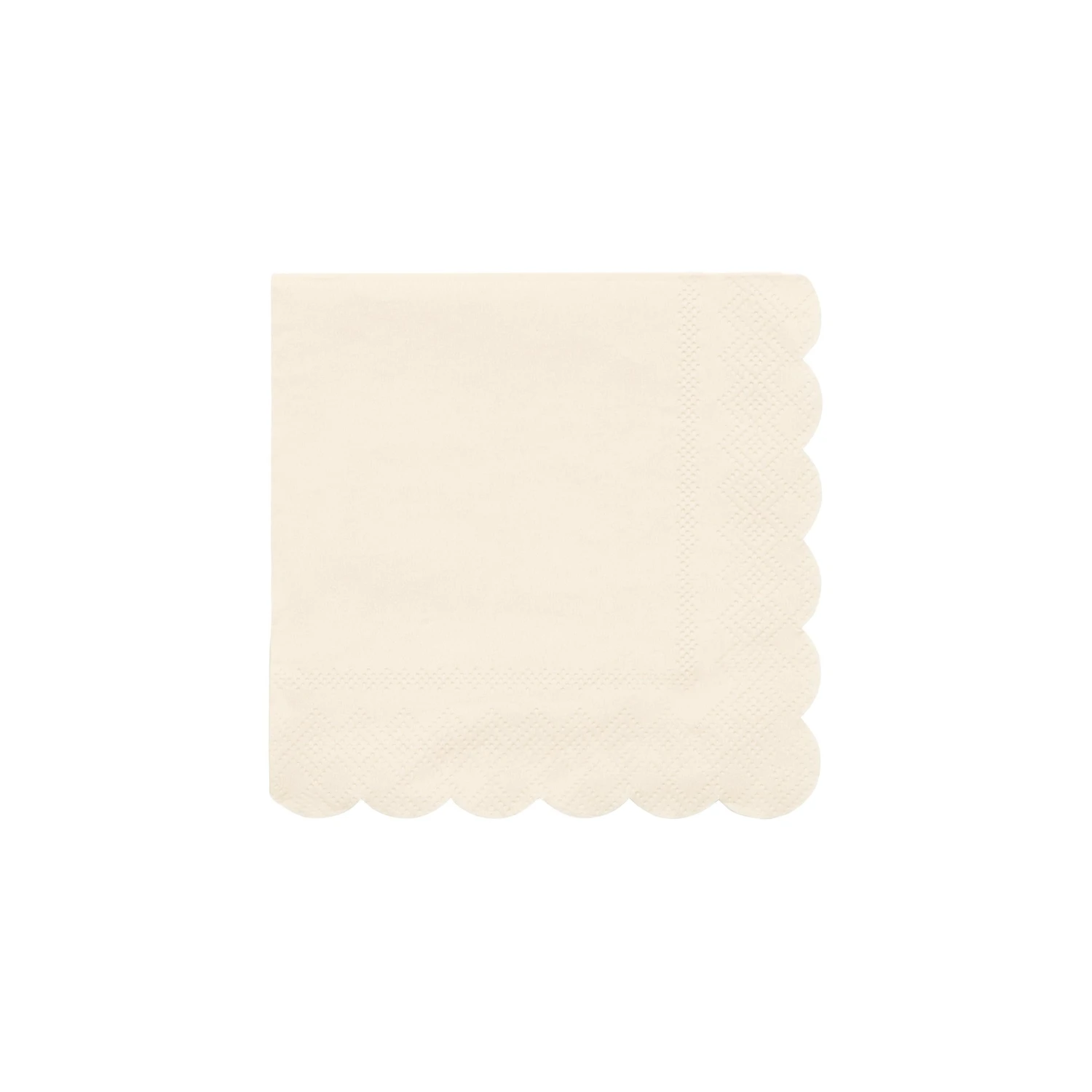 Meri-Meri Small Cream Paper Napkins (x 20) 1 Meri-Meri Small Cream Paper Napkins (x 20)