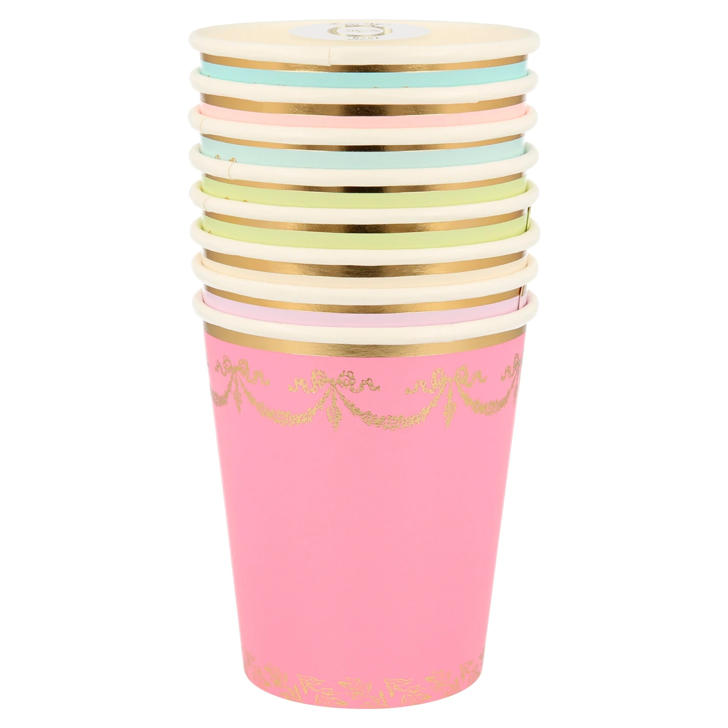 Meri-Meri Ladurée X Meri Meri Paris Cups (x 8) 13 Meri-Meri Ladurée X Meri Meri Paris Cups (x 8) - Image 13