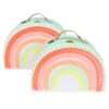 Meri-Meri Rainbow Suitcases (x 2)