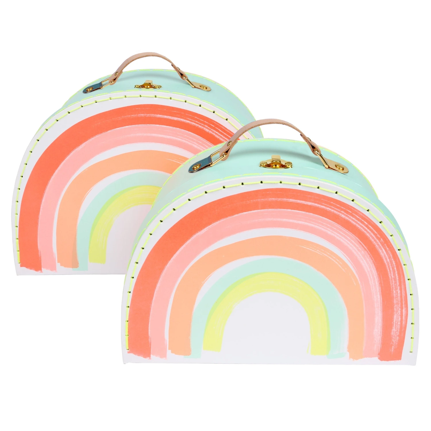 Meri-Meri Rainbow Suitcases (x 2) 1 Meri-Meri Rainbow Suitcases (x 2)