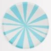 Meri-Meri Blue Stripe Dinner Plates (x 8)