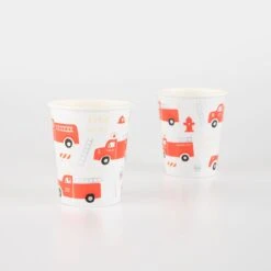 Meri-Meri Fire Truck Cups (x 8) 5 Meri-Meri Fire Truck Cups (x 8) -Meri Meri media 3a7cd57b e3a0 4609 b93d 8477a01622ef