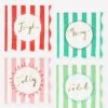 Meri-Meri Striped Small Napkins (x 16)