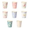 Meri-Meri English Garden Party Cups (x 8)