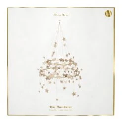 Meri-Meri Gold Sparkle Star Chandelier -Meri Meri media 42e208e2 e924 473a 8f0b f46cdc8d0240