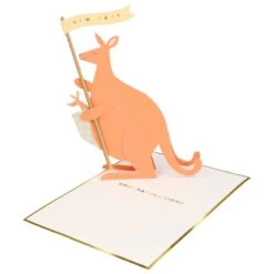 Meri-Meri Baby Kangaroo Stand-Up Card