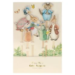 Meri-Meri Peter Rabbit™ & Friends Cake Toppers (x 6)