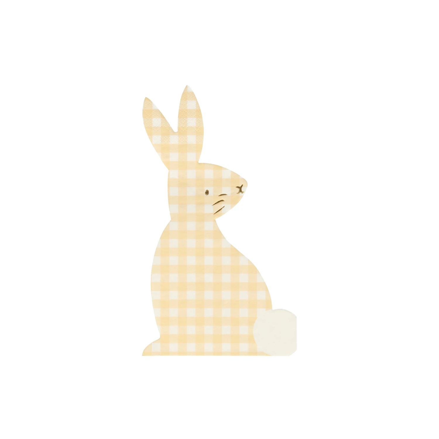Meri-Meri Gingham Bunny Napkins (x 16) 7 Meri-Meri Gingham Bunny Napkins (x 16) - Image 7