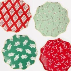 Meri-Meri Block Print Dinner Plates (x 8)