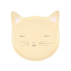 Meri-Meri Cute Kitten Plates (x 8) -Meri Meri media 473de9c7 8803 4ef7 b24b 7d0edee2df7c