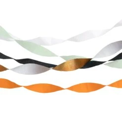 Meri-Meri Vintage Halloween Crepe Paper Streamers (x 5)