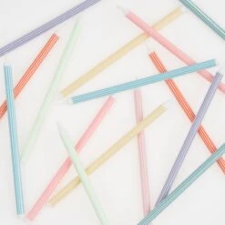 Meri-Meri Mixed Striped Candles (x 16) 7 Meri-Meri Mixed Striped Candles (x 16) -Meri Meri media 48c8abc1 7792 499b b793 39b7d8c9e7f5