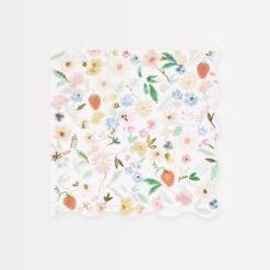 Meri-Meri Elegant Floral Large Napkins (x 16)