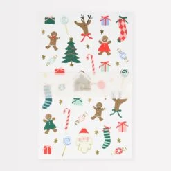 Meri-Meri Jolly Temporary Tattoo Sheets (x 2 Sheets)